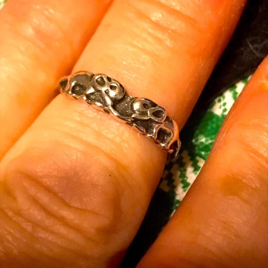 Silvertone Mice Ring